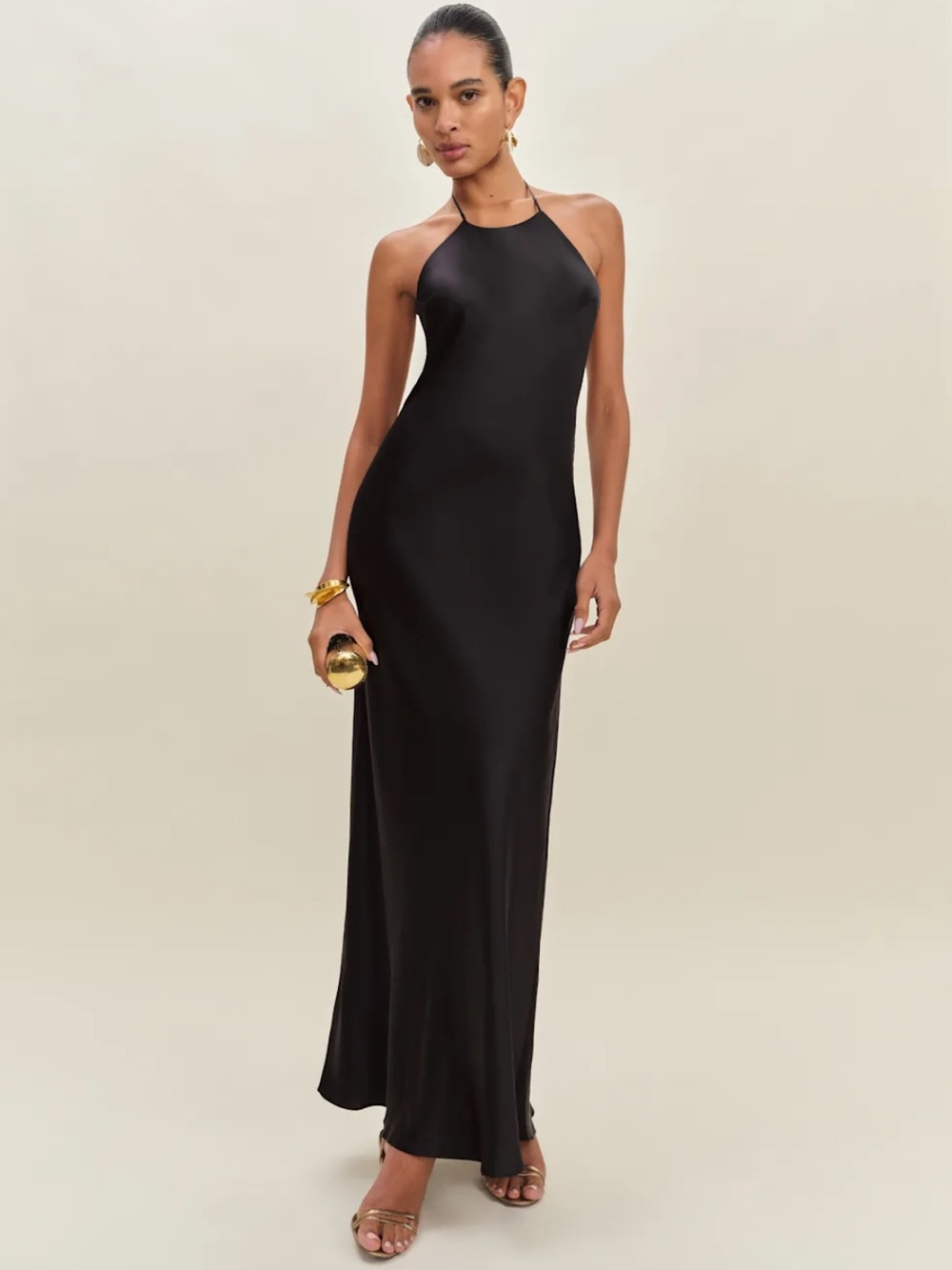 Reformation Jeany Silk Dress